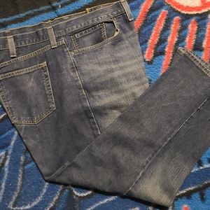 Route 66 Relax Straight blue jeans